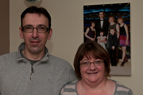Colin and Jen Dalley in Chorley