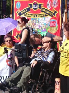 Protestors block Victoria Street