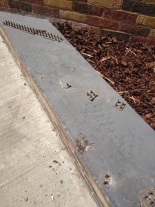 Spikes removed