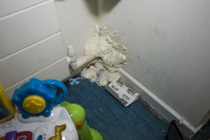 Foam In Wall
