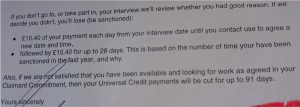 letter on UC sanctions